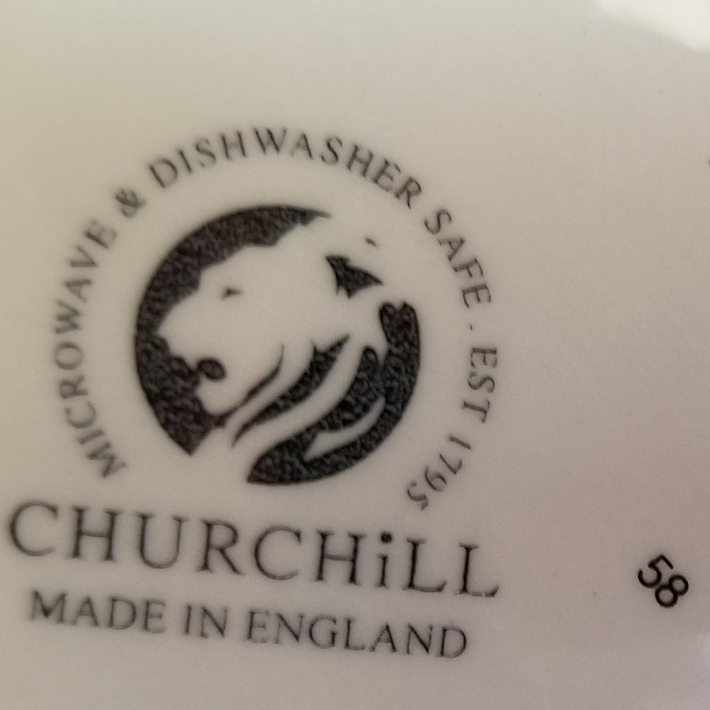 Churchill Willow Blue Tea Pot - Picture 9 of 9